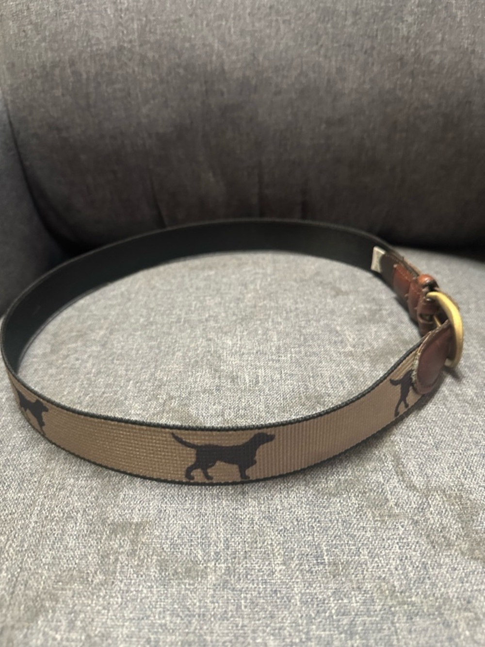 Orvis Labrador Retriever Needlepoint Belt - Picture 3 of 10